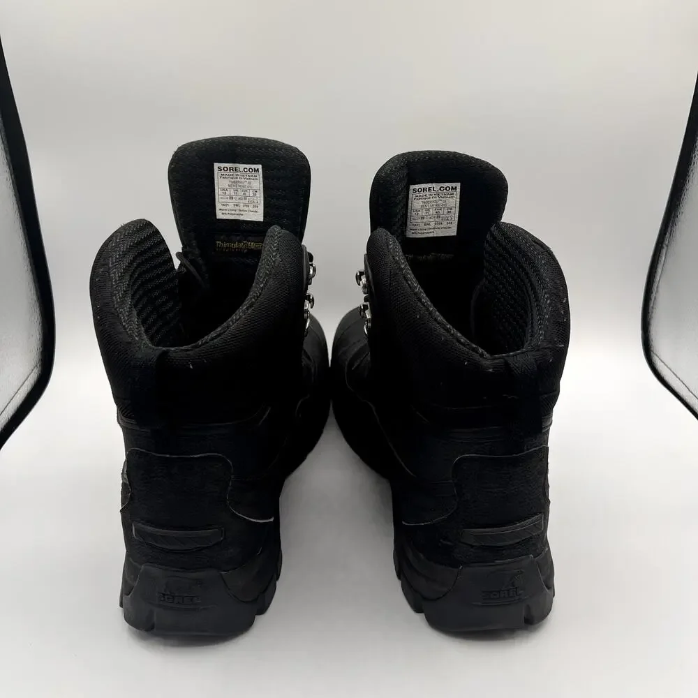 SOREL Timberwolf Waterproof Winter Snow Boots Mens Size 12 Thinsulate Insulated